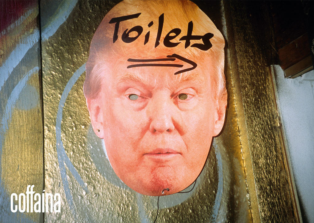 Coffaina Postcards by Javier A Cerrada: Trumptoilets